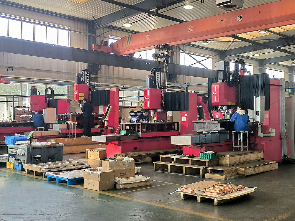 龙门搅拌摩擦焊俯视图